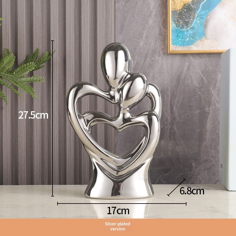 Modern Minimalist Abstract Figurine Home Decor Item