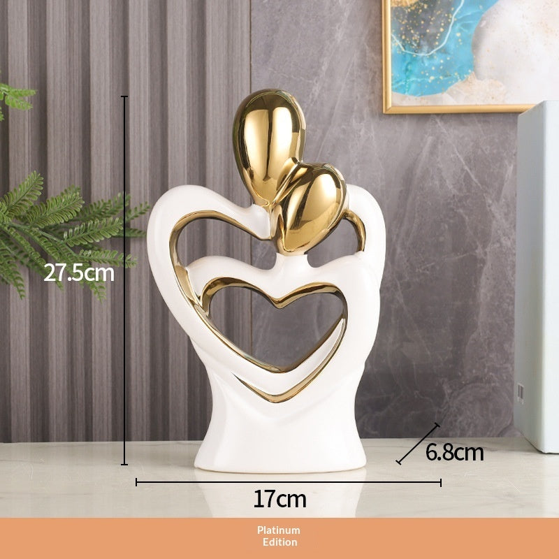 Modern Minimalist Abstract Figurine Home Decor Item