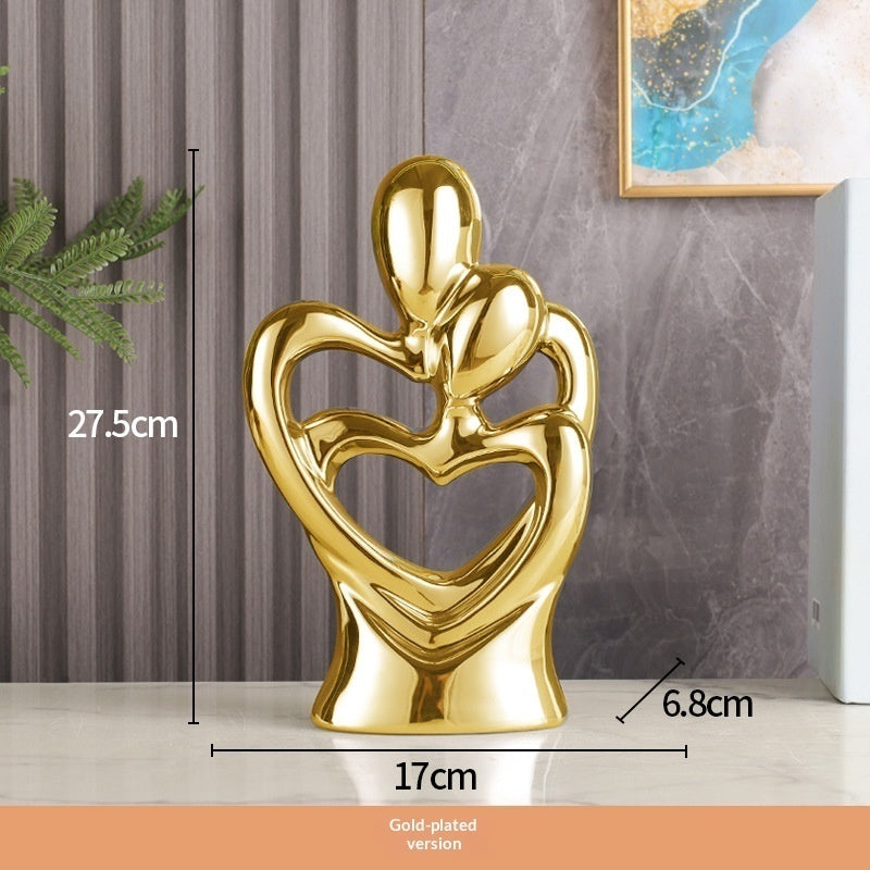 Modern Minimalist Abstract Figurine Home Decor Item