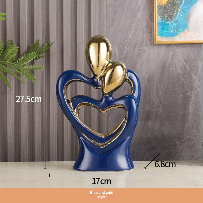 Modern Minimalist Abstract Figurine Home Decor Item